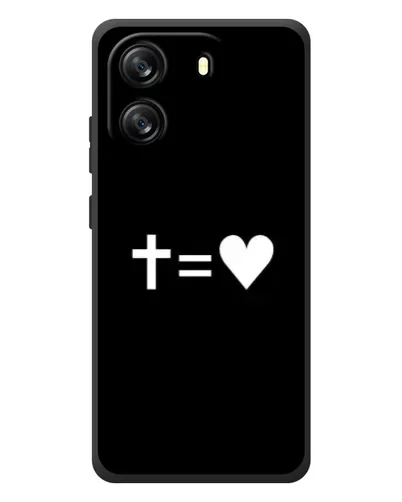 Чохол для Blackview Wave 6C з картинкою «Хрест та Серце» Чохол для Blackview Wave 6C з картинкою «Хрест та Серце»
