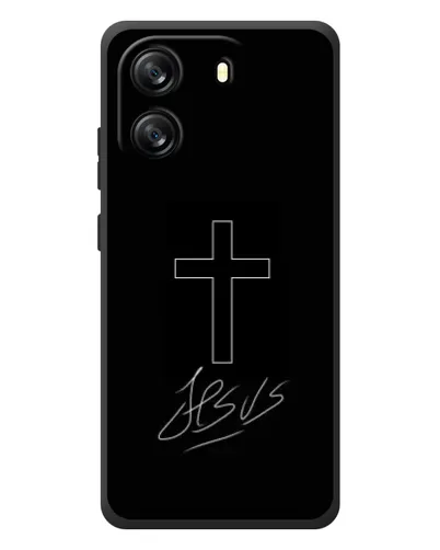 Чехол для Blackview Wave 6C с картинкой «Графический крест Jesus» Чехол для Blackview Wave 6C с картинкой «Графический крест Jesus»