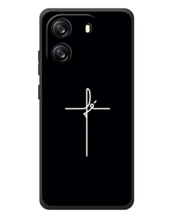 Чехол для Blackview Wave 6C с картинкой «Тонкий крест»