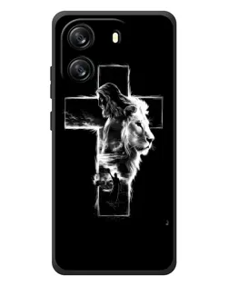 Чехол для Blackview Wave 6C с картинкой «Сияющий крест Jesus»