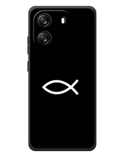 Чехол для Blackview Wave 6C с картинкой «Символ рыбы Jesus»