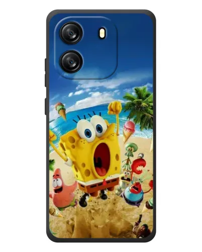 Чехол для Blackview Wave 6C с картинкой «Развлечения на пляже»