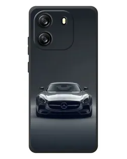 Чехол для Blackview Wave 6C с картинкой «Mercedes на черном»