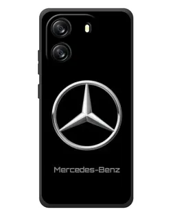 Чехол для Blackview Wave 6C с картинкой «Mercedes Silver Logo»