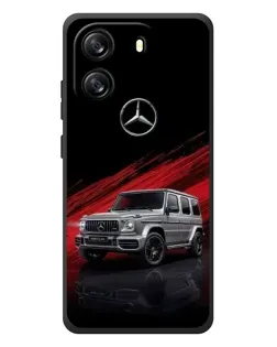 Чехол для Blackview Wave 6C с картинкой «Mercedes G-Class красный»