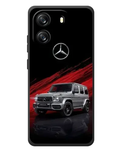 Чехол для Blackview Wave 6C с картинкой «Mercedes G-Class красный»