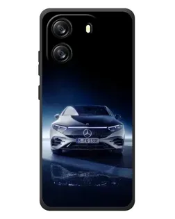 Чехол для Blackview Wave 6C с картинкой «Ночной Mercedes EQ»