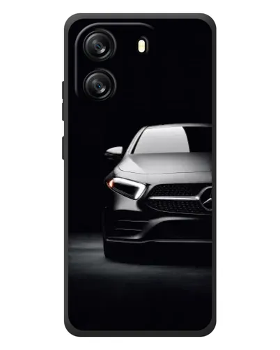 Чехол для Blackview Wave 6C с картинкой «Свет фар Mercedes»