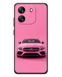 Чехол для Blackview Wave 6C с картинкой «Розовый Mercedes AMG»