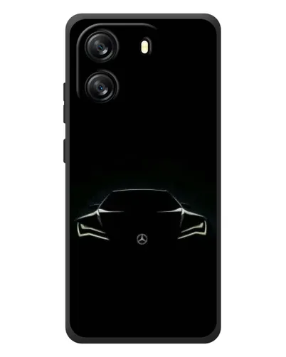 Чехол для Blackview Wave 6C с картинкой «Mercedes — силуэт авто» Чехол для Blackview Wave 6C с картинкой «Mercedes — силуэт авто»