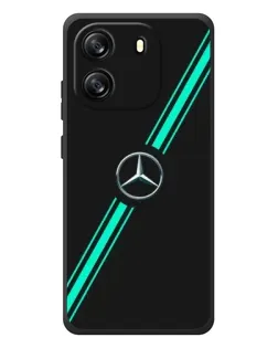 Чехол для Blackview Wave 6C с картинкой «Спортивные линии Mercedes»