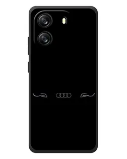 Чехол для Blackview Wave 6C с картинкой «Audi — световой подпись»