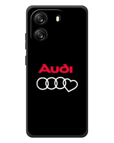 Чехол для Blackview Wave 6C с картинкой «Логотип Audi Heart»