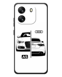 Чехол для Blackview Wave 6C с картинкой «Audi — контрастный дизайн» Чехол для Blackview Wave 6C с картинкой «Audi — контрастный дизайн»