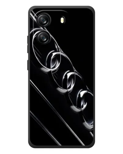 Чехол для Blackview Wave 6C с картинкой «Audi — абстрактные кольца»