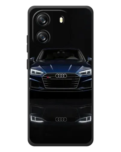 Чехол для Blackview Wave 6C с картинкой «Audi — ночное отражение»