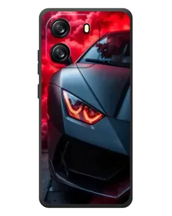 Чехол для Blackview Wave 6C с картинкой «Lamborghini красное сияние»