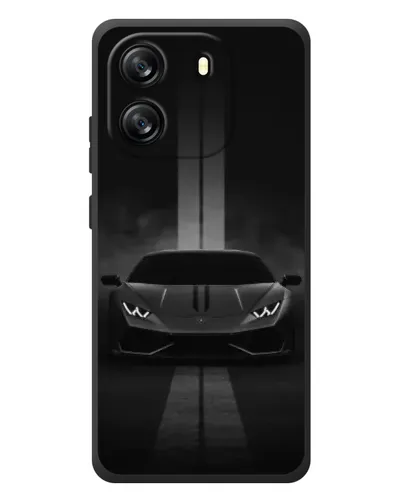 Чехол для Blackview Wave 6C с картинкой «Lamborghini симметрия дорог»