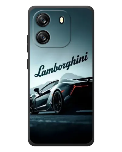 Чехол для Blackview Wave 6C с картинкой «Классическая надпись Lamborghini»