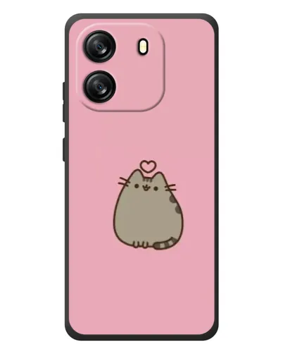 Чехол для Blackview Wave 6C с картинкой «Pusheen сердце»