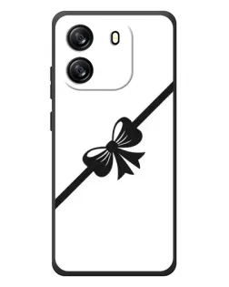 Чехол для Blackview Wave 6C с картинкой «Диагональный бант»
