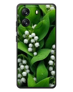 Чехол для Blackview Wave 6C с картинкой «Ландыши в зелени»