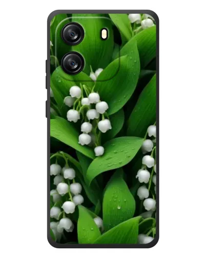 Чехол для Blackview Wave 6C с картинкой «Ландыши в зелени»
