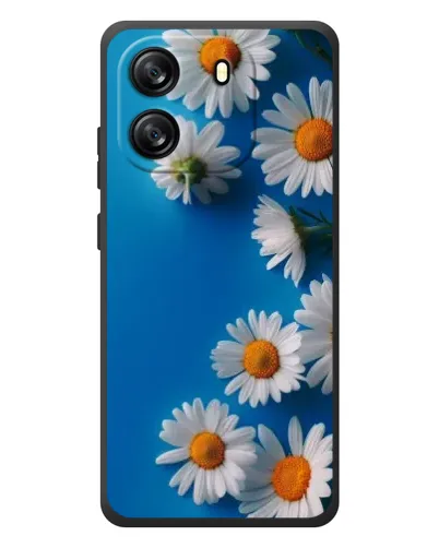 Чехол для Blackview Wave 6C с картинкой «Белоснежные маргаритки»