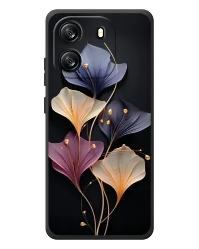 Чехол для Blackview Wave 6C с картинкой «Лиловые цветы грации»