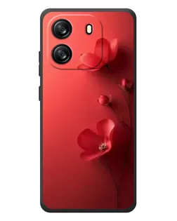 Чехол для Blackview Wave 6C с картинкой «Маковые соцветия»
