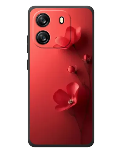 Чехол для Blackview Wave 6C с картинкой «Маковые соцветия»