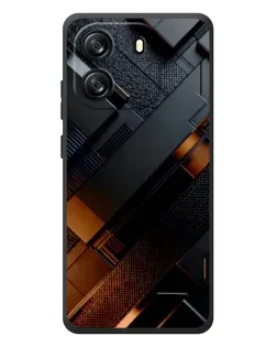 Чехол для Blackview Wave 6C с картинкой «Черные геометрические блоки» Чехол для Blackview Wave 6C с картинкой «Черные геометрические блоки»
