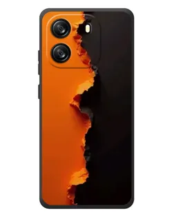 Чехол для Blackview Wave 6C с картинкой «Оранжевый разлом» Чехол для Blackview Wave 6C с картинкой «Оранжевый разлом»