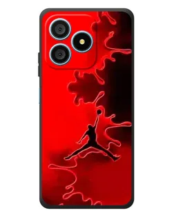 Чехол для Blackview Wave 9C с картинкой «Jordan Red Smoke»