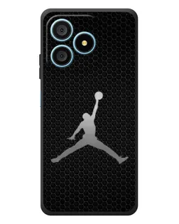 Чехол для Blackview Wave 9C с картинкой «Jordan Dark Carbon»