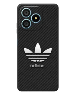 Чохол для Blackview Wave 9C з картинкою «Adidas Карбонова текстура»