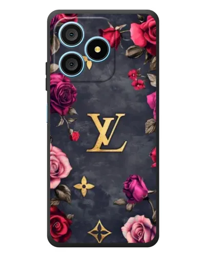 Чехол для Blackview Wave 9C с картинкой «Цветочный Louis Vuitton»