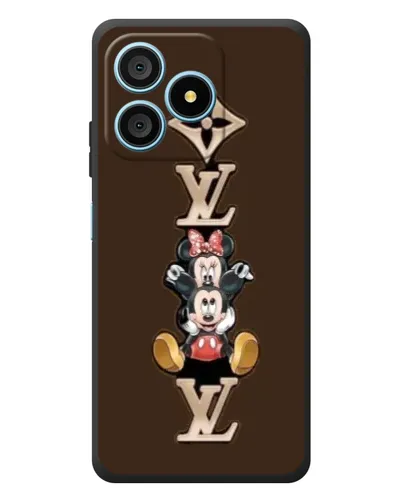 Чехол для Blackview Wave 9C с картинкой «LV и Микки Маус»