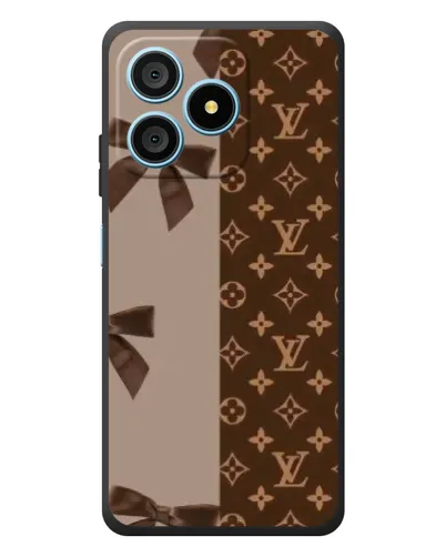 Чехол для Blackview Wave 9C с картинкой «Louis Vuitton — банты»