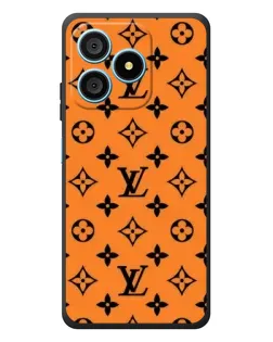 Чехол для Blackview Wave 9C с картинкой «Оранжевый стиль LV»