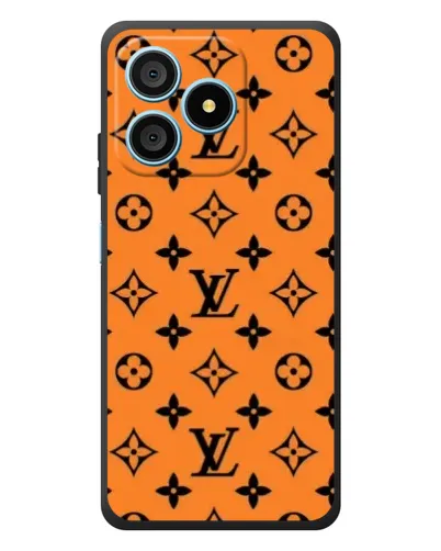 Чехол для Blackview Wave 9C с картинкой «Оранжевый стиль LV»