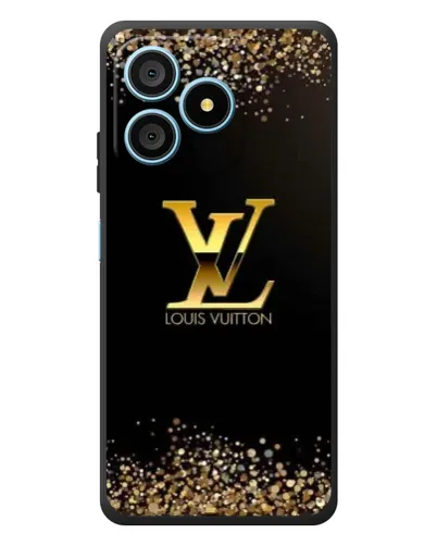 Чехол для Blackview Wave 9C с картинкой «LV — золотые искры»