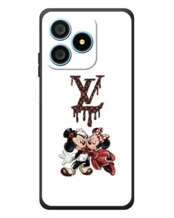 Чехол для Blackview Wave 9C с картинкой «LV и Микки Маус»