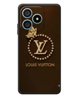 Чехол для Blackview Wave 9C с картинкой «LV — золотая печать»