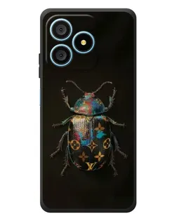 Чехол для Blackview Wave 9C с картинкой «LV — мраморный принт»