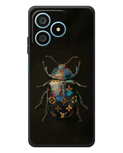 Чехол для Blackview Wave 9C с картинкой «LV — мраморный принт»