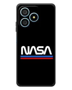 Чехол для Blackview Wave 9C с картинкой «NASA — классика Red Blue» Чехол для Blackview Wave 9C с картинкой «NASA — классика Red Blue»