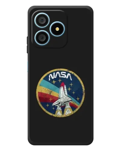Чехол для Blackview Wave 9C с картинкой «NASA — эмблема миссии»