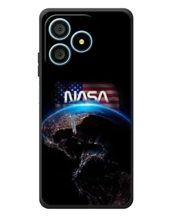 Чехол для Blackview Wave 9C с картинкой «Земля из космоса NASA»