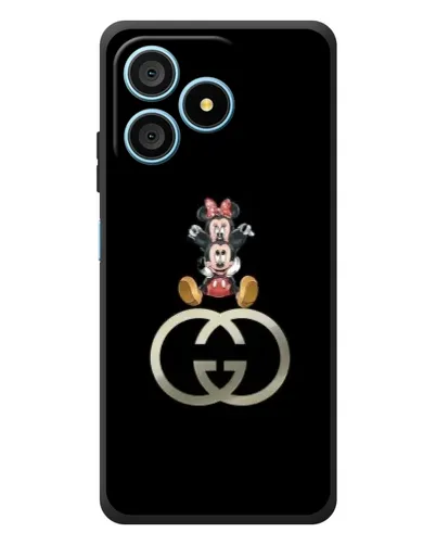 Чохол для Blackview Wave 9C з картинкою «Мінні Маус на лого»